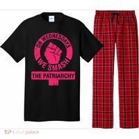 On Wednesdays We Smash The Patriarchy Women Rights Day 8 Pajama Set thumb 0