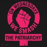 On Wednesdays We Smash The Patriarchy Women Rights Day 8 Women's Hoodie thumb 2