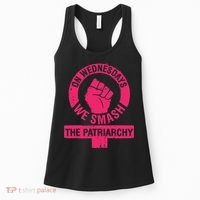 On Wednesdays We Smash The Patriarchy Women Rights Day 8 Women's Tank Top thumb 0
