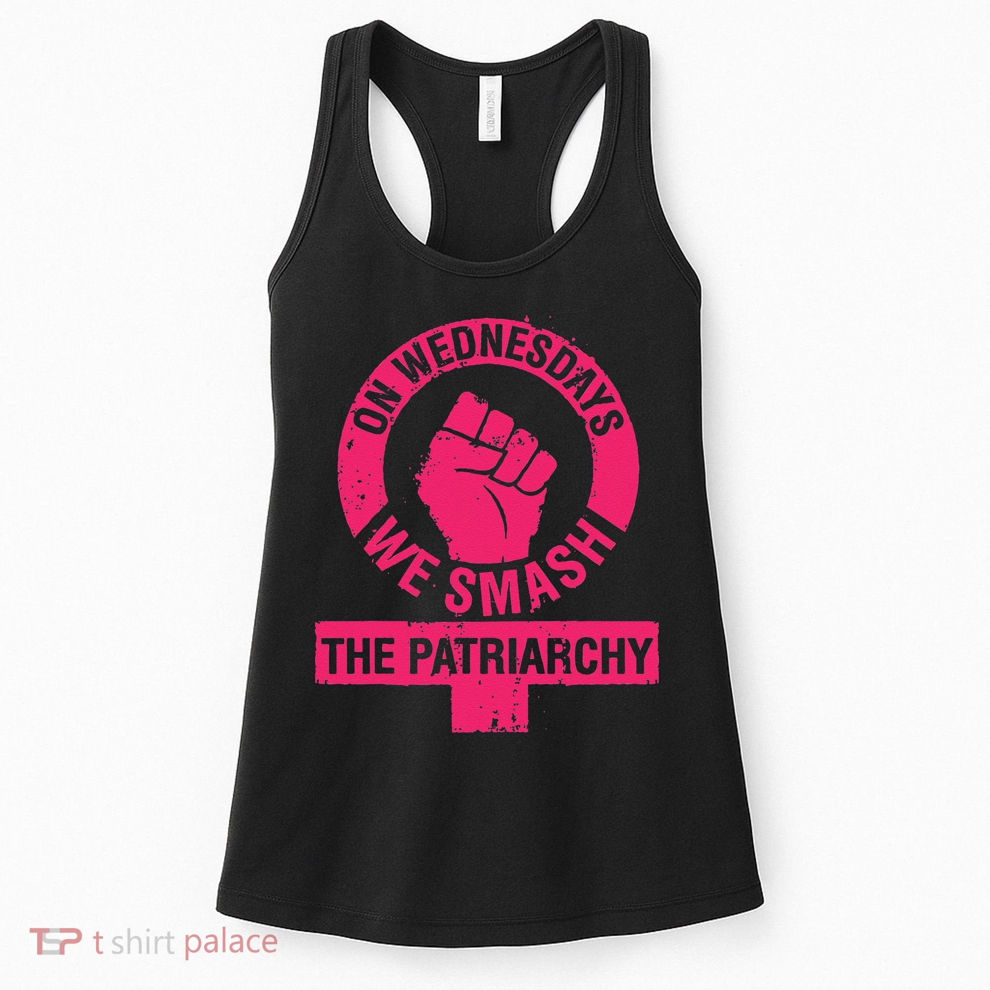On Wednesdays We Smash The Patriarchy Women Rights Day 8 Women's Tank Top