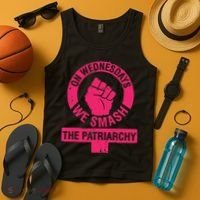 On Wednesdays We Smash The Patriarchy Women Rights Day 8 Tank Top thumb 4