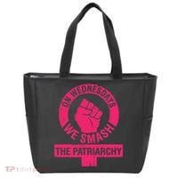 On Wednesdays We Smash The Patriarchy Women Rights Day 8 Tote Bag thumb 0