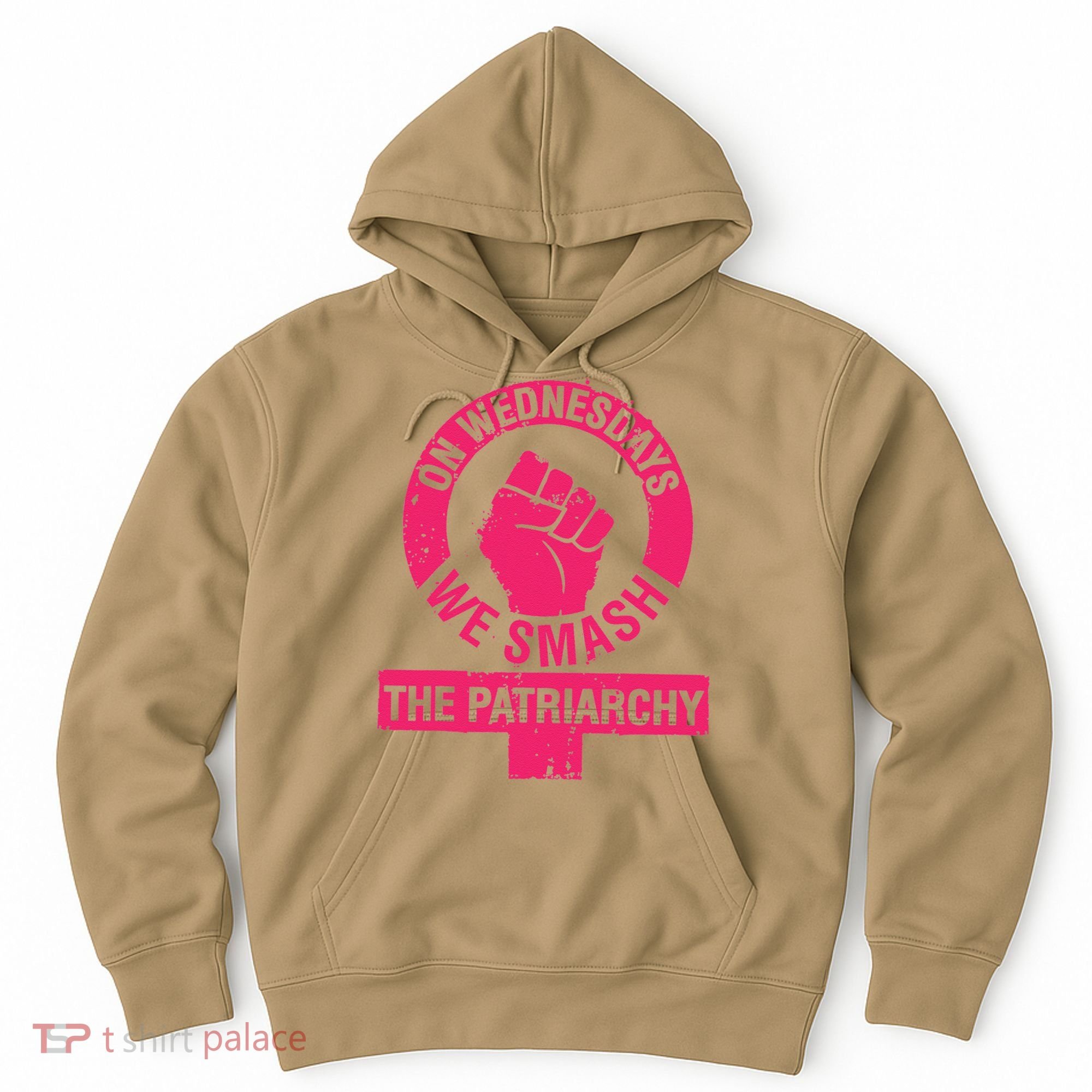 On Wednesdays We Smash The Patriarchy Women Rights Day 8 Hoodie