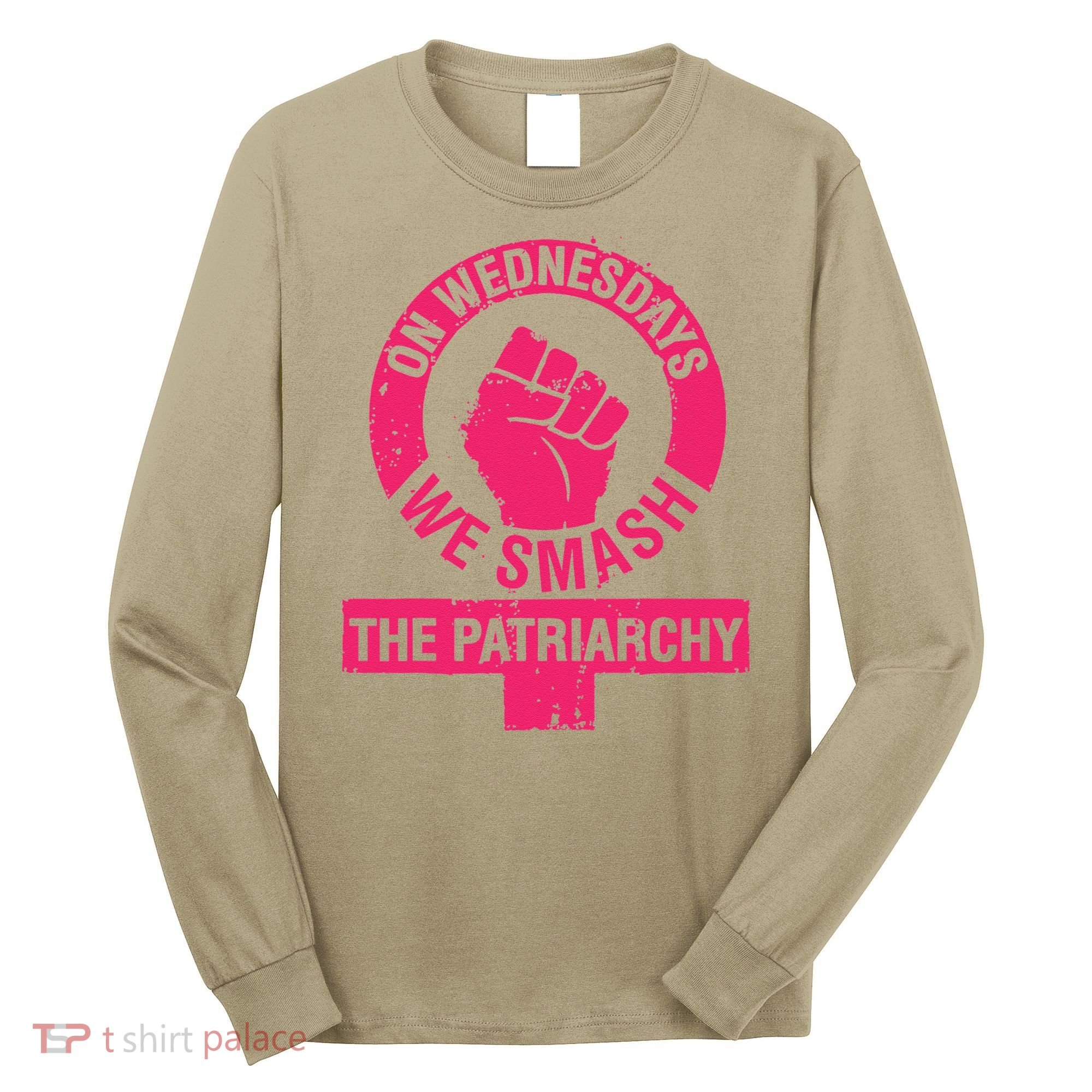 On Wednesdays We Smash The Patriarchy Women Rights Day 8 Long Sleeve Shirt