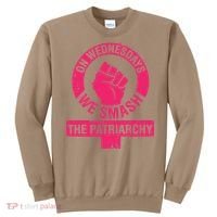 On Wednesdays We Smash The Patriarchy Women Rights Day 8 Sweatshirt thumb 0