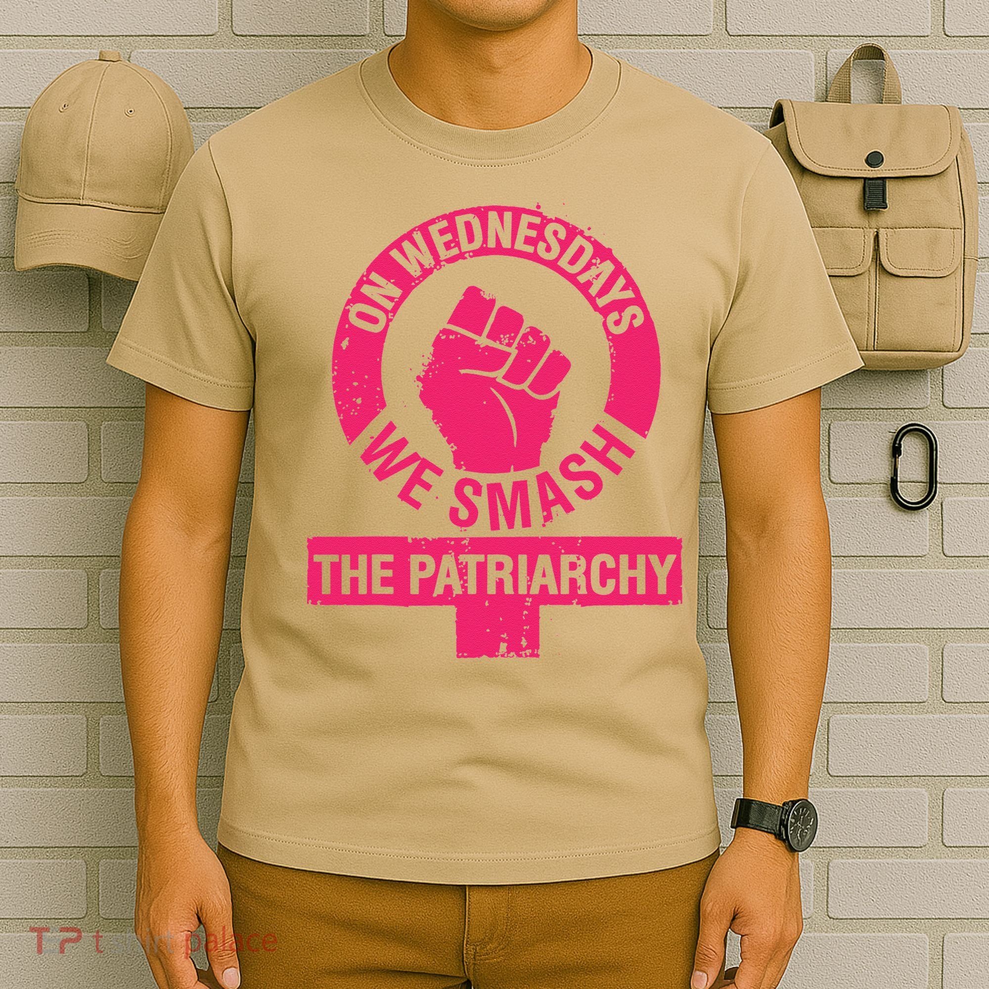 On Wednesdays We Smash The Patriarchy Women Rights Day 8 T-Shirt