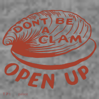 Don’t Be A Clam Open Up Toddler Hoodie thumb 2