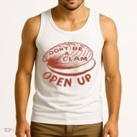 Don’t Be A Clam Open Up Tank Top thumb 3