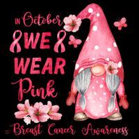 October We Wear Pink Gnome Breast Cancer Awareness Coffee Mug thumb 5