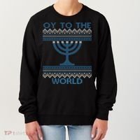Oy To The  World Hanuka Ugly Sweater  Women's Sweatshirt thumb 0