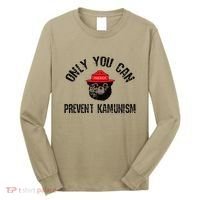 Only You Can Prevent Kamunism Communism Long Sleeve Shirt thumb 0