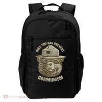 Only You Can Prevent Communism Camping Bear Backpack thumb 0