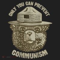 Only You Can Prevent Communism Camping Bear Tumbler thumb 3
