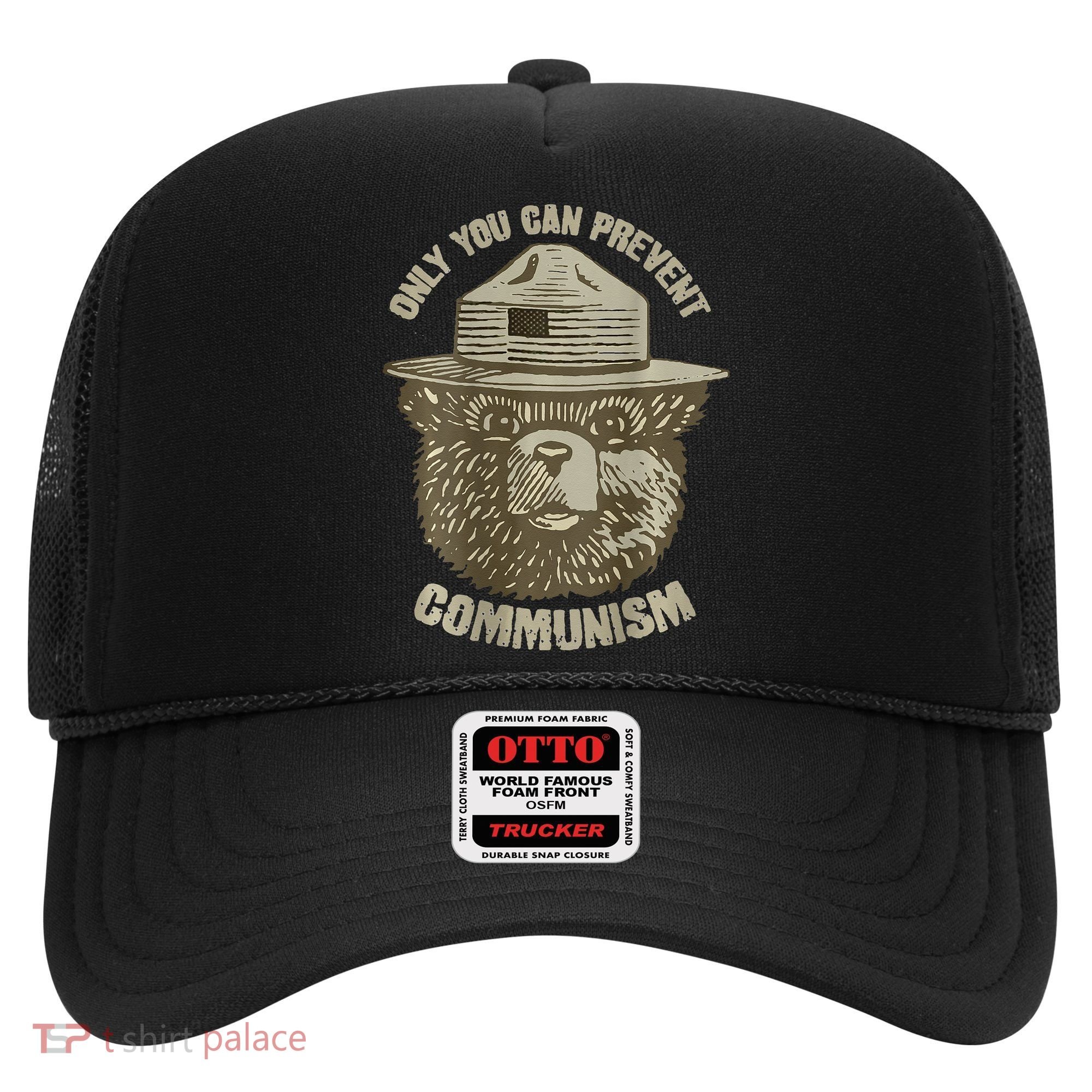 Only You Can Prevent Communism Camping Bear Hat