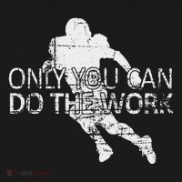 Only You Can Do The Work Football Running Back Women's Hoodie thumb 2