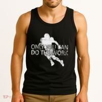 Only You Can Do The Work Football Running Back Tank Top thumb 3