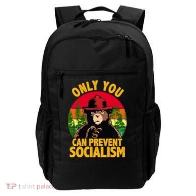 On You Can Prevent Socialism Bear Backpack