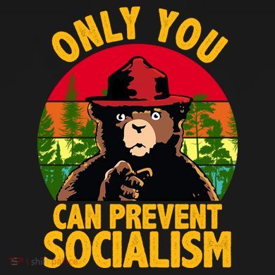 On You Can Prevent Socialism Bear Coaster