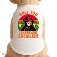 On You Can Prevent Socialism Bear Doggie Tank thumb 0
