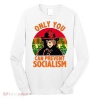 On You Can Prevent Socialism Bear Long Sleeve Shirt thumb 0
