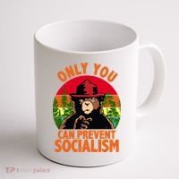 On You Can Prevent Socialism Bear Coffee Mug thumb 1