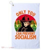 On You Can Prevent Socialism Bear Golf Towel thumb 0