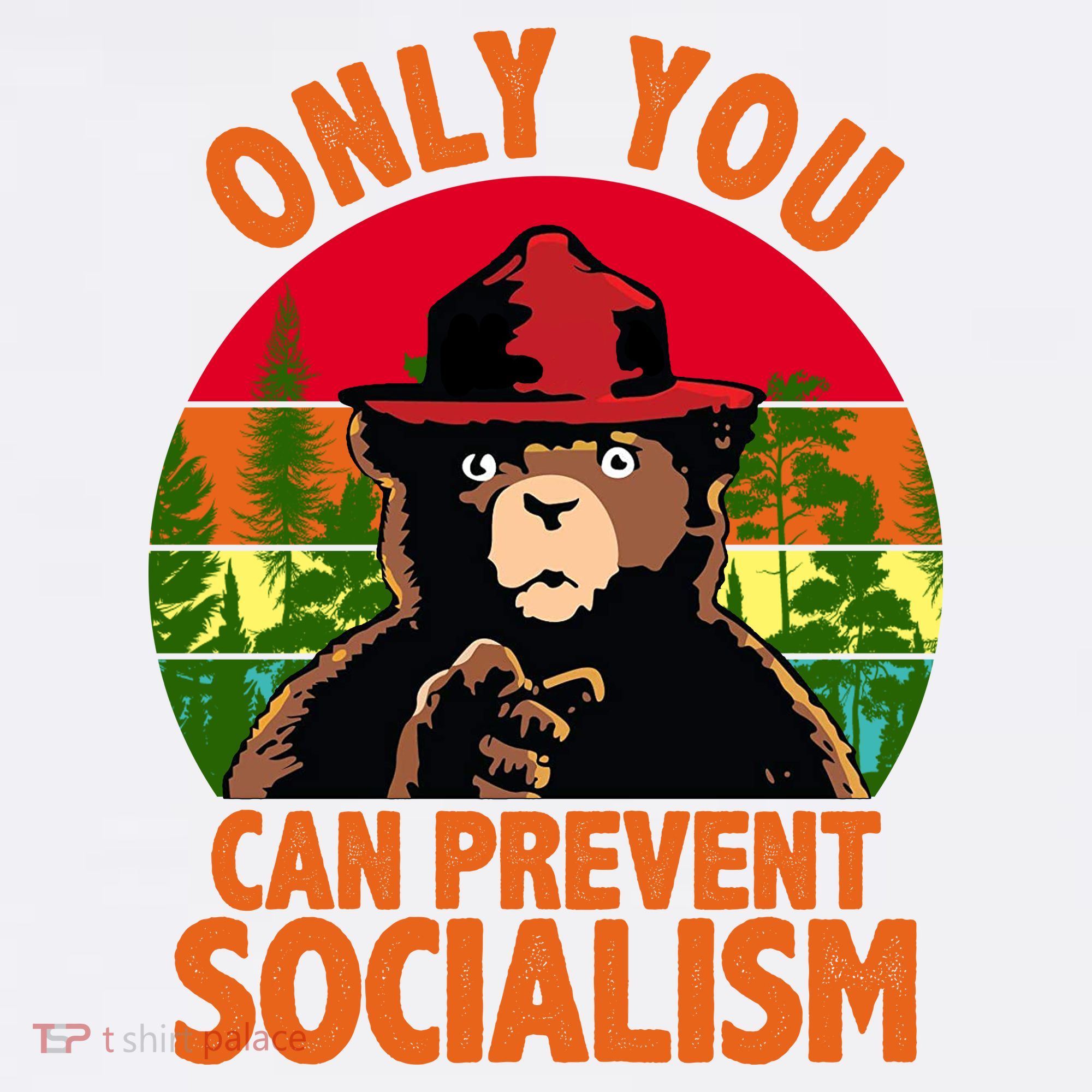 On You Can Prevent Socialism Bear Kids Long Sleeve Shirt