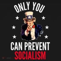 Only You Can Prevent Socialism Anti Socialism Visor thumb 3