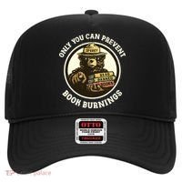 Only You Can Prevent Book Burnings Banned Books Awareness Hat thumb 0