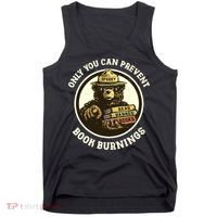 Only You Can Prevent Book Burnings Banned Books Awareness Tank Top thumb 0