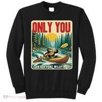 Only You Can Prevent Wildfires Smokey Bear Kayak Paddling Sweatshirt thumb 0