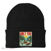 Only You Can Prevent Wildfires Smokey Bear Kayak Paddling Beanie thumb 0