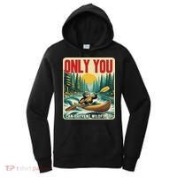 Only You Can Prevent Wildfires Smokey Bear Kayak Paddling Women's Hoodie thumb 0
