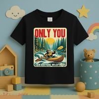 Only You Can Prevent Wildfires Smokey Bear Kayak Paddling Toddler T-Shirt thumb 3