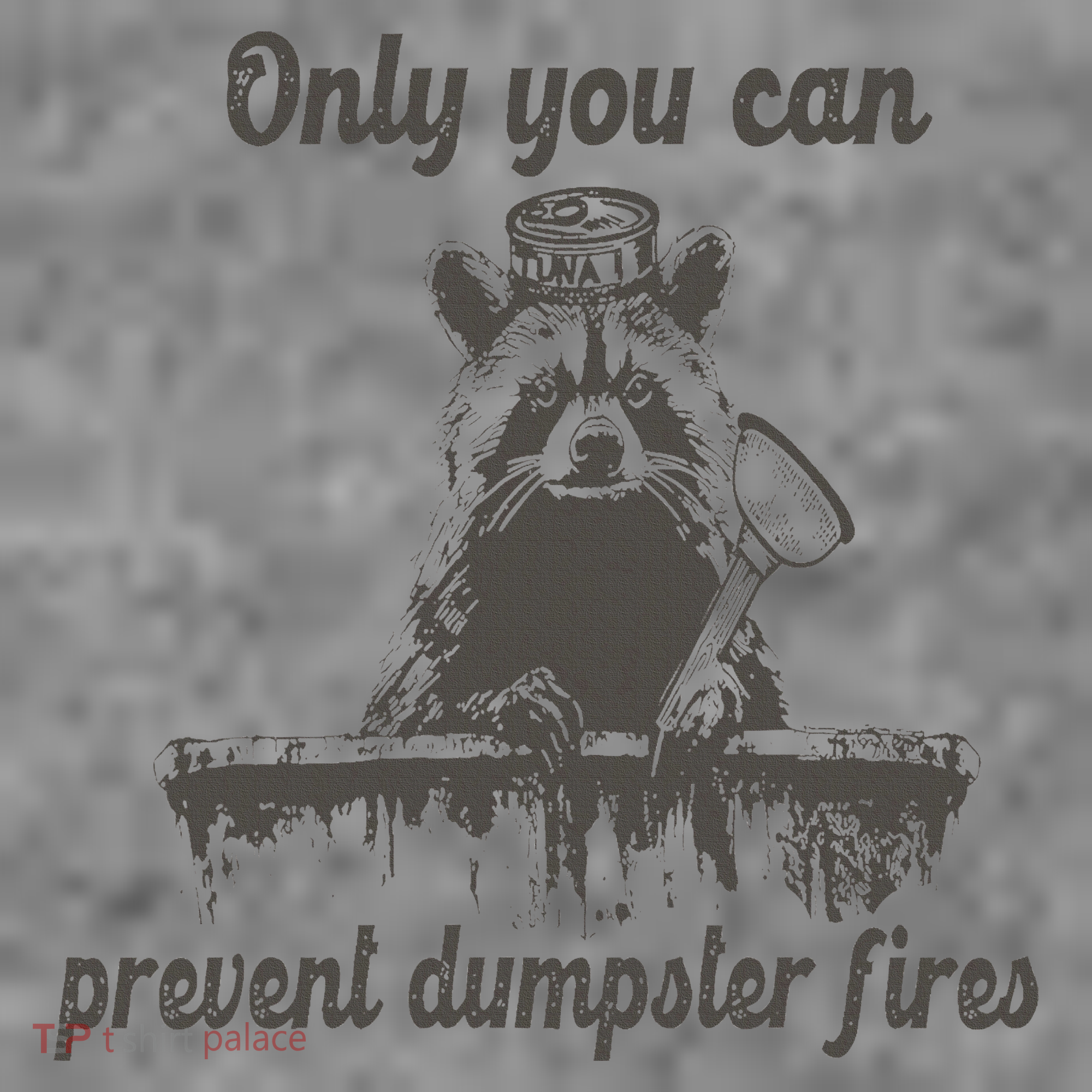 Only You Can Prevent Dumpster Fires Raccoon Meme Toddler Hoodie