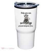 Only You Can Prevent Dumpster Fires Raccoon Meme Tumbler thumb 0