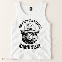 Only You Can Prevent Kamunism Vote Tank Top thumb 2