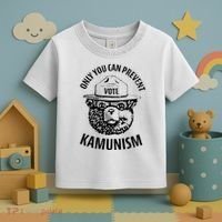 Only You Can Prevent Kamunism Vote Toddler T-Shirt thumb 3