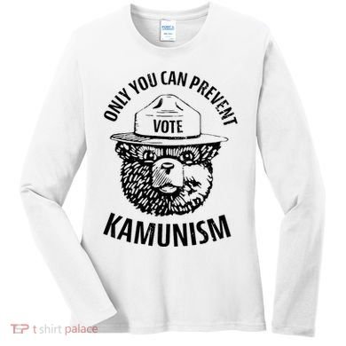 Only You Can Prevent Kamunism Vote Women's Long Sleeve Shirt