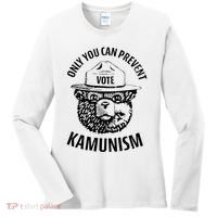 Only You Can Prevent Kamunism Vote Women's Long Sleeve Shirt thumb 0