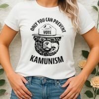 Only You Can Prevent Kamunism Vote Women's T-Shirt thumb 2