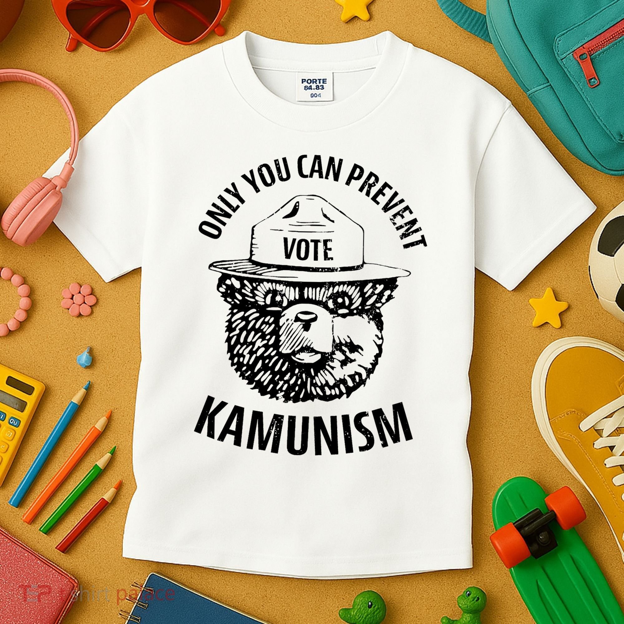 Only You Can Prevent Kamunism Vote Kids T-Shirt