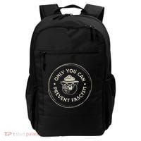 Only You Can Prevent Fascism Backpack thumb 0