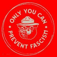 Only You Can Prevent Fascism Santa Hat thumb 1