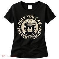Only You Can Prevent Fascism Bear Women's T-Shirt thumb 0