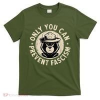 Only You Can Prevent Fascism Bear T-Shirt thumb 0