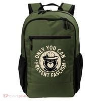 Only You Can Prevent Fascism Bear Backpack thumb 0