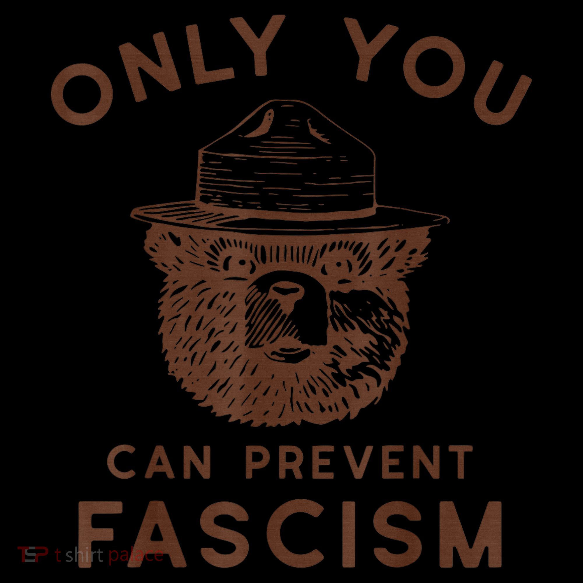 Only You Can Prevent Fascism Bear Coffee Mug