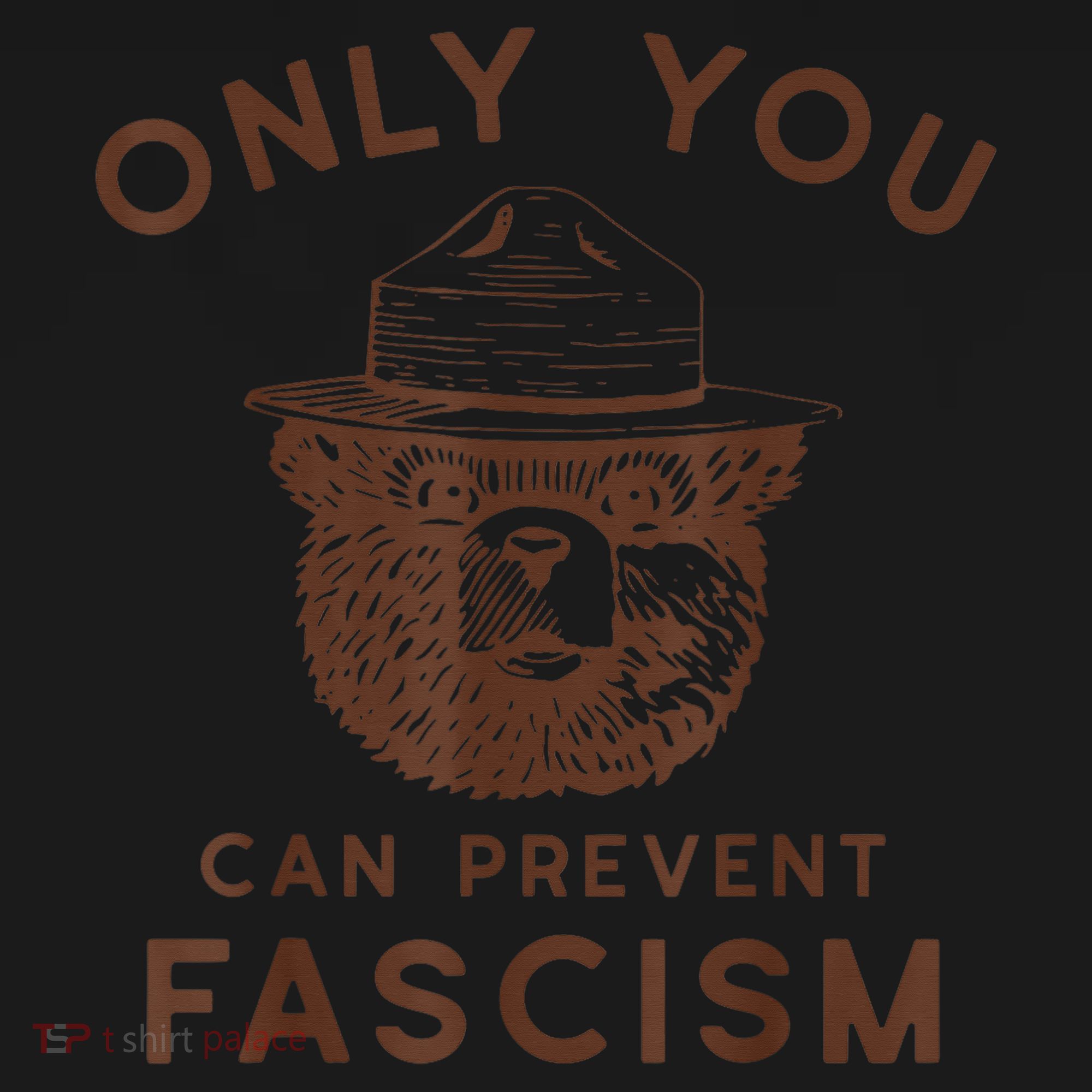 Only You Can Prevent Fascism Bear Mousepad
