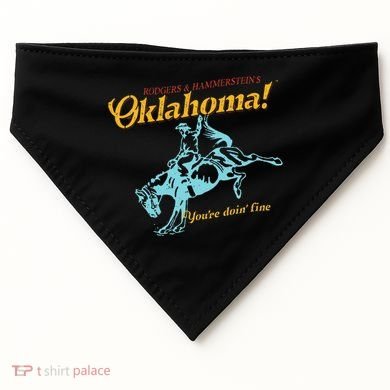 Oklahoma! “You’Re Doin’ Fine” USA-Made Doggie Bandana